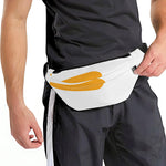 Snowman Face Print Fanny Pack