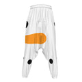 Snowman Face Print Hammer Pants