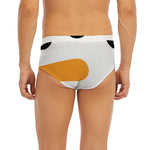Snowman Face Print Men's Briefs