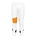 Snowman Face Print Men's Leggings