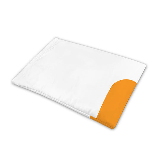 Snowman Face Print Pet Cooling Mat Cover