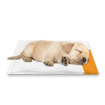 Snowman Face Print Pet Cooling Mat Cover