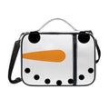 Snowman Face Print Shoulder Strap Bible Bag