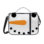 Snowman Face Print Shoulder Strap Bible Bag