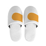 Snowman Face Print Slippers