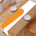Snowman Face Print Table Runner