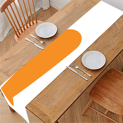 Snowman Face Print Table Runner