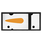 Snowman Face Print Trifold Wallet