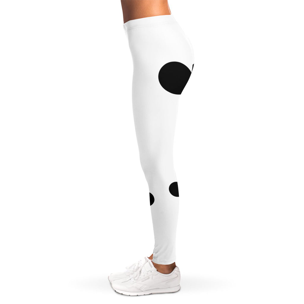 Snowman Face Print Women's Leggings