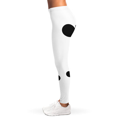 Snowman Face Print Women's Leggings