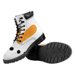 Snowman Face Print Work Boots
