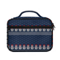 Snowman Knitted Pattern Print Briefcase Bible Bag