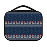 Snowman Knitted Pattern Print Classic Bible Case