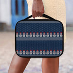 Snowman Knitted Pattern Print Classic Bible Case