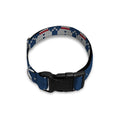 Snowman Knitted Pattern Print Dog Collar