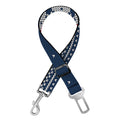 Snowman Knitted Pattern Print Dog Seat Belt