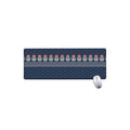 Snowman Knitted Pattern Print Extended Mouse Pad