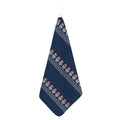 Snowman Knitted Pattern Print Hand Towel