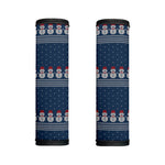 Snowman Knitted Pattern Print Handle Covers