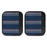 Snowman Knitted Pattern Print Handle Covers