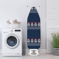 Snowman Knitted Pattern Print Ironing Board Cover