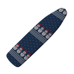 Snowman Knitted Pattern Print Ironing Board Cover