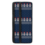 Snowman Knitted Pattern Print Refrigerator Handle Covers