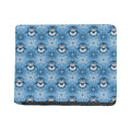 Snowy Penguin Knitted Pattern Print Bifold Wallet