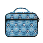 Snowy Penguin Knitted Pattern Print Briefcase Bible Bag