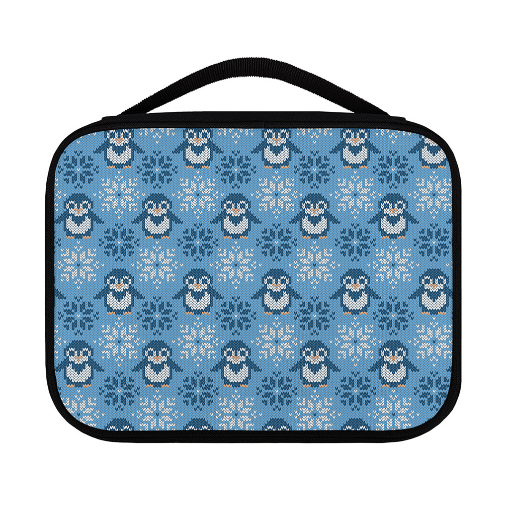 Snowy Penguin Knitted Pattern Print Classic Bible Case