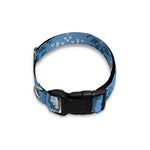 Snowy Penguin Knitted Pattern Print Dog Collar