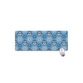 Snowy Penguin Knitted Pattern Print Extended Mouse Pad