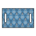 Snowy Penguin Knitted Pattern Print Golf Cart Seat Cover