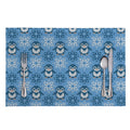 Snowy Penguin Knitted Pattern Print Placemat