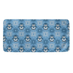 Snowy Penguin Knitted Pattern Print Towel