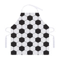 Soccer Ball Print Adjustable Apron