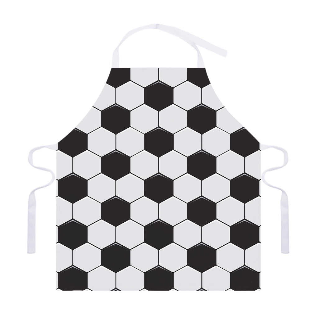 Soccer Ball Print Adjustable Apron