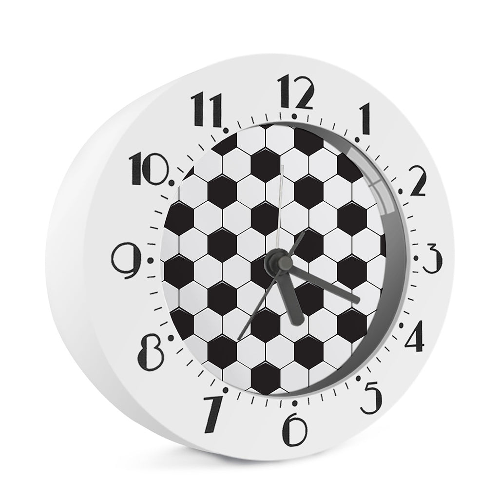 Soccer Ball Print Alarm Clock