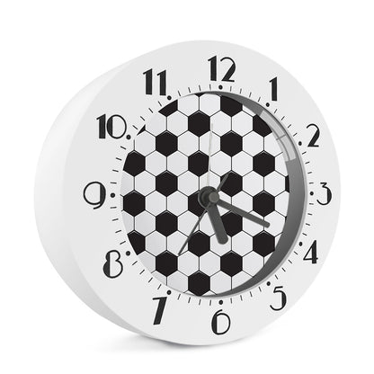 Soccer Ball Print Alarm Clock