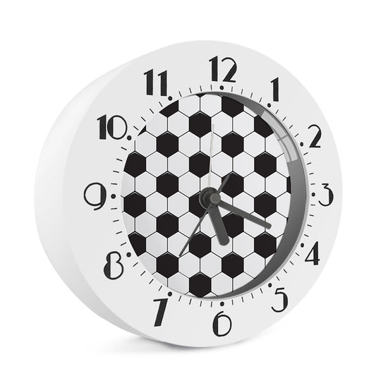 Soccer Ball Print Alarm Clock