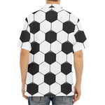 Soccer Ball Print Aloha Shirt