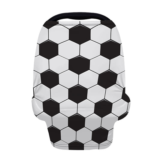 Soccer Ball Print Baby Seat Cover