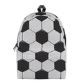 Soccer Ball Print School Backpack