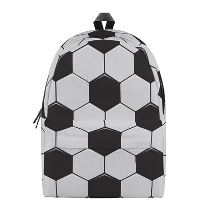 Soccer Ball Print Backpack