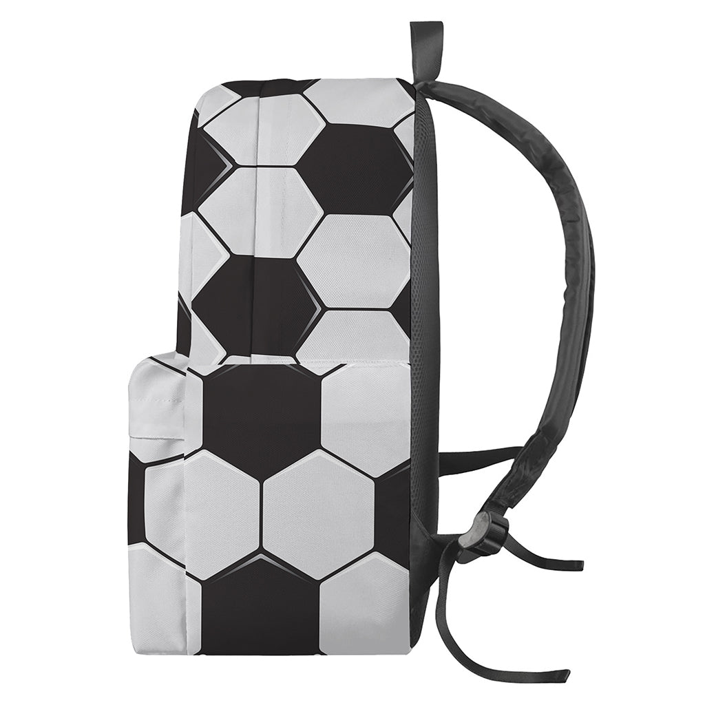 Soccer Ball Print Backpack