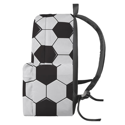Soccer Ball Print Backpack
