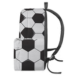 Soccer Ball Print Backpack