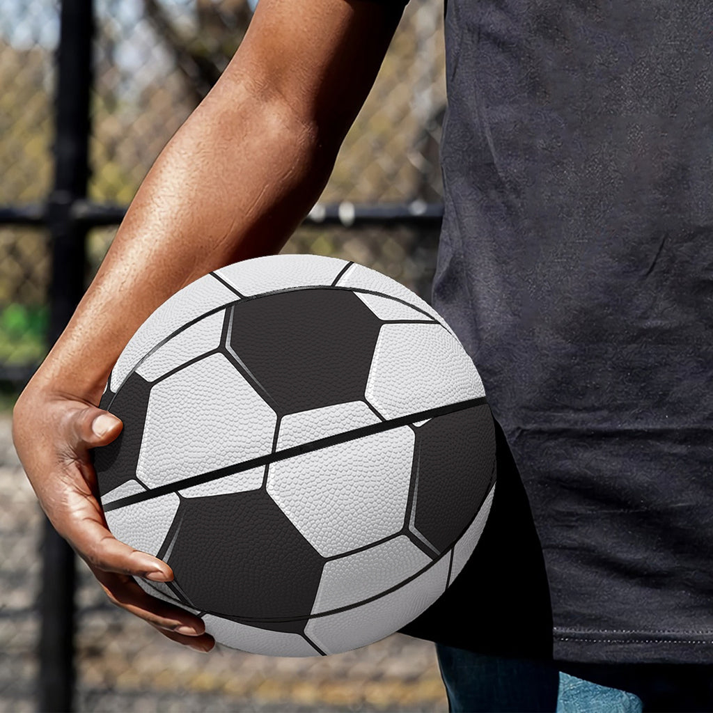 Soccer Ball Print Basketball