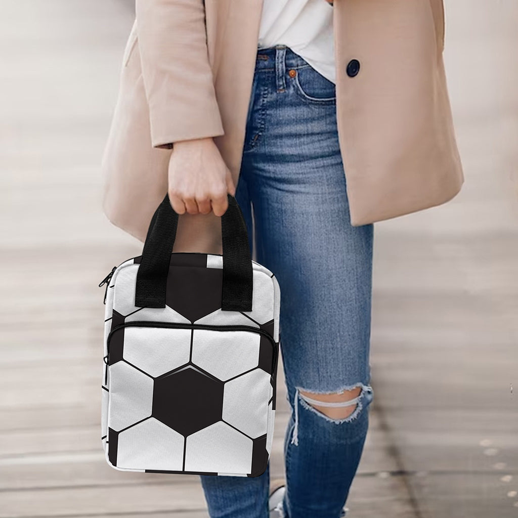 Soccer Ball Print Bible Tote Bag