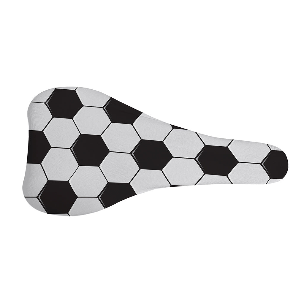 Soccer Ball Print Bicycle Seat Cover